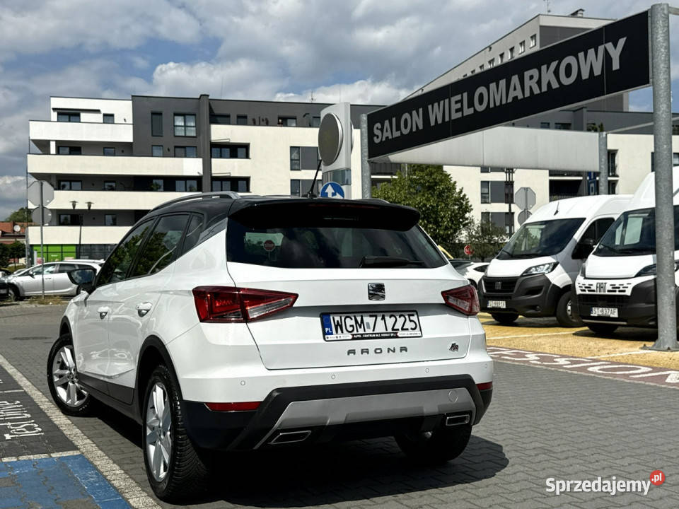 Seat Arona 10 115 wersja FR czujnik parkowania Tychy sprzedam