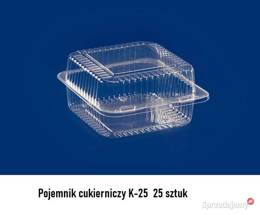 Pojemnik cukierniczny K80 50 sztuk Lublin sprzedam