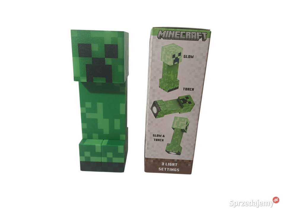 Minecraft Latarka lampka nocna CREEPER 18 Katowice sprzedam
