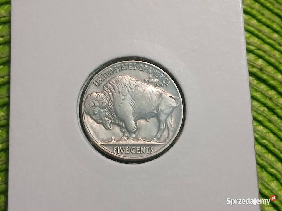 moneta USA 5 centów z 1935r Buffalo podlaskie Łomża sprzedam