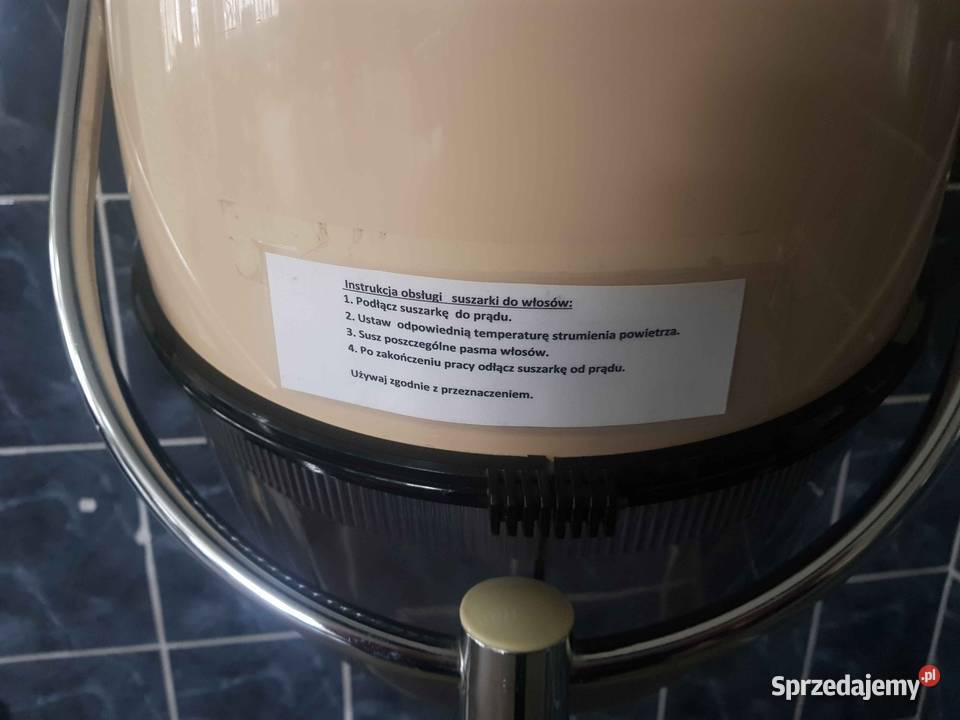 Suszarka fryzjerska stojącą hełmowa Nouva Lubliniec sprzedam