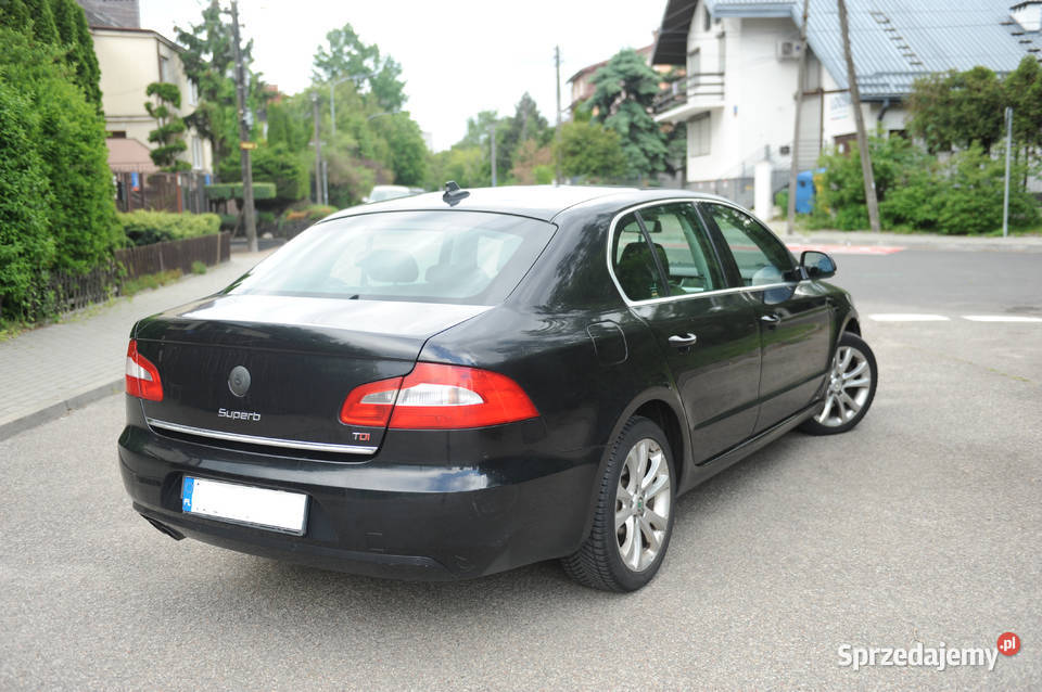 Skoda Superb II 20 TDI 170 DSG uszkodzony Iława