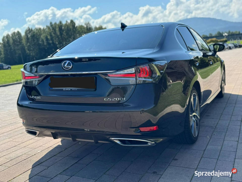 Lexus GS 20t skóra wentylowane fotele ideał IV światła przeciwmgielne