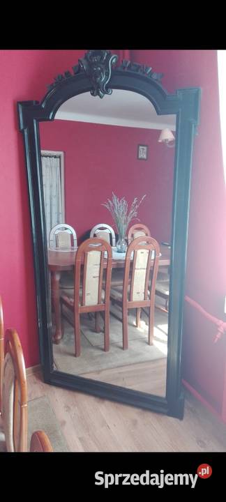 Lustro zabytkowe DUŻE Antyki, Sztuka, Kolekcje Warszawa