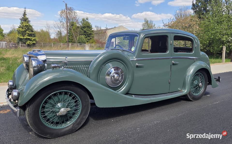 SS Jaguar Saloon 112 1937 manualna