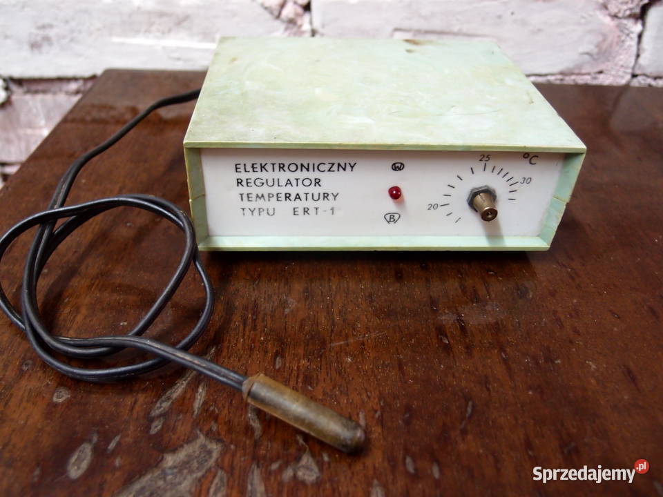 Elektroniczny regulator temp ERT1 produkcja PRL Łódź