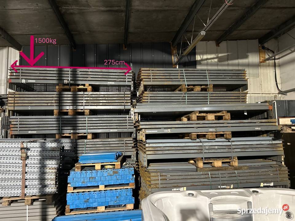 Regał magazynowy Dexion 580 x 200 x 60 garażowy Leżajsk