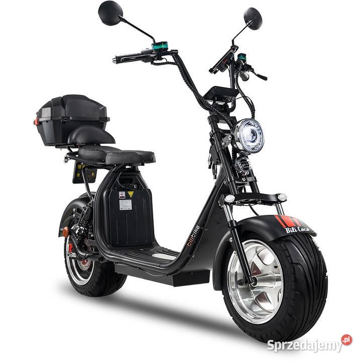 Skuter elektryczny BILI COCO STRONG 3000W czarny wielkopolskie Poznań