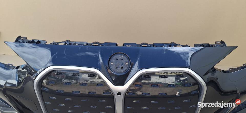 BMW 4 G26 I4 MPAKIET ZDERZAK PRZÓD PRZEDNI GRILL Zderzaki Bieleń