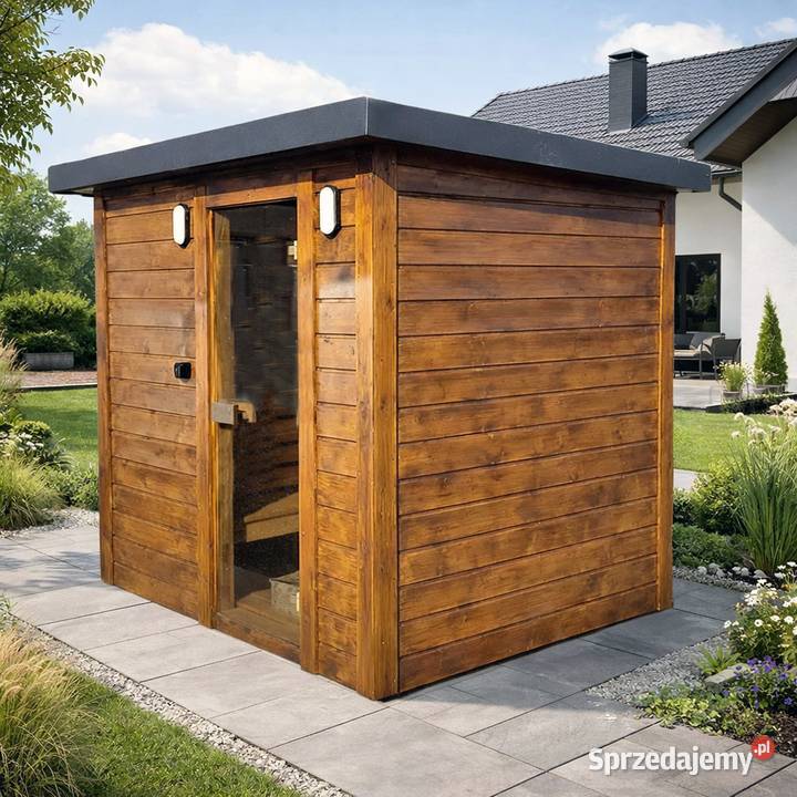 SAUNA OGRODOWA CUBE LUX 220 x 220 Wrocław