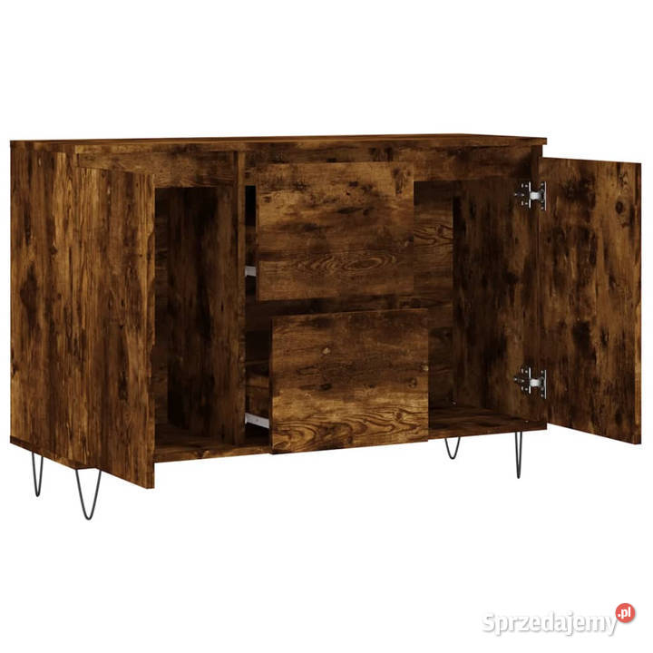 Szafka przydymiony dąb 104x35x70 materiał mazowieckie Warszawa