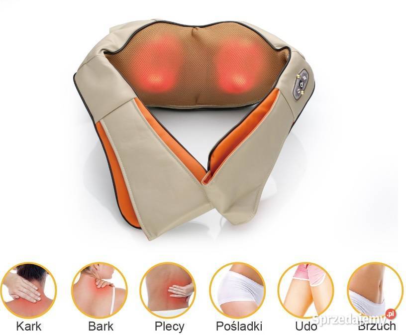 SHIATSU MASAŻER KARKU PAS MASUJĄCY sprzedam