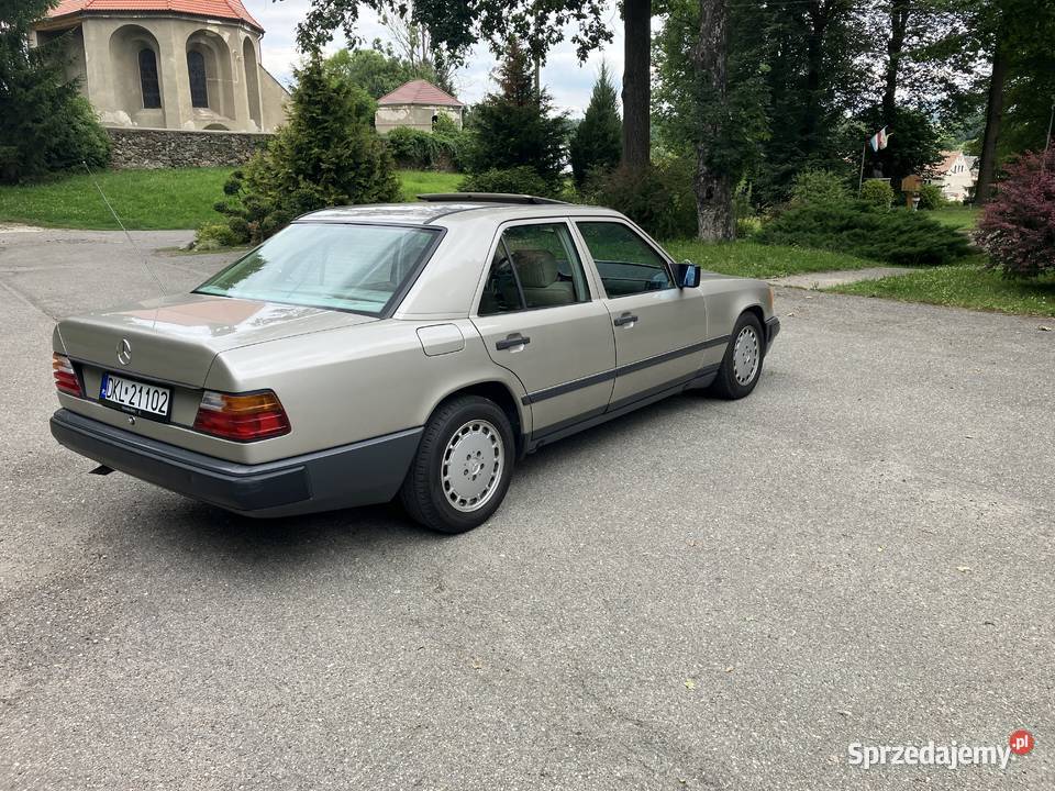 Mercedes W124 przebieg 117 23 benzyna 1989 r bez dolnośląskie Kłodzko sprzedam