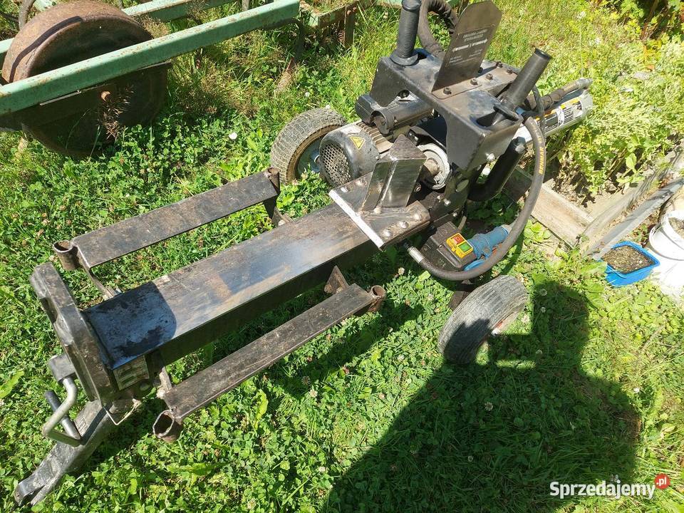 Łuparka do drewna 12t hydrauliczna 230v Pozostałe sprzedam