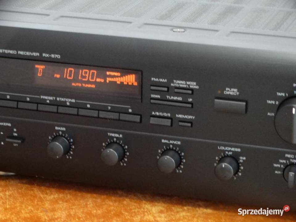 Amplituner Yamaha RX570 mocny i sprawny WYSYŁKA Jasło