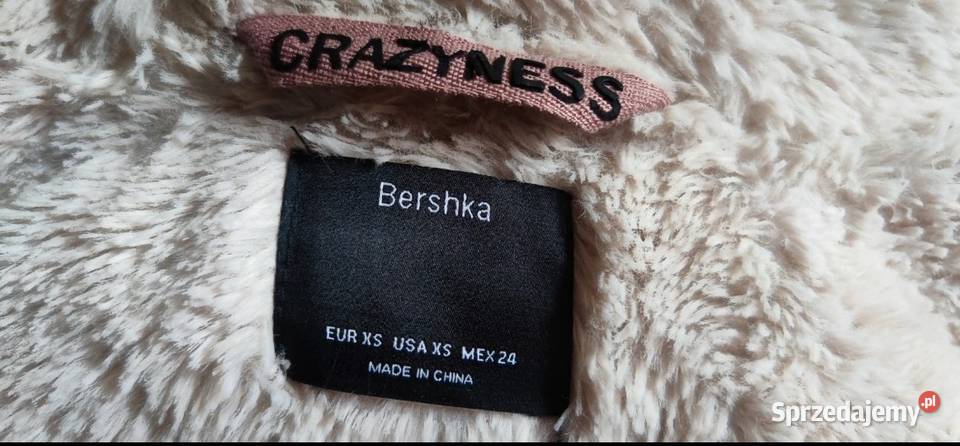Kurtka marki Bershka w kolorze pudrowego różu dolnośląskie Ząbkowice Śląskie