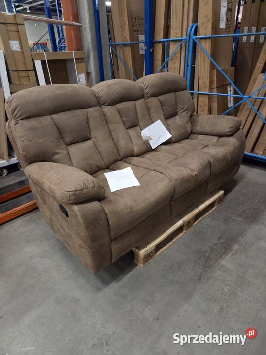 Sofa 3osobowa Erfurt Brown 213x11083x103178 Szczecin sprzedam