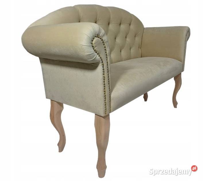 Ławka glamour sofa do poczekalni
