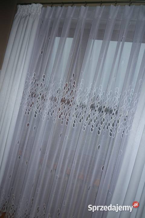 Firana żakardowa haftowana Częstochowa
