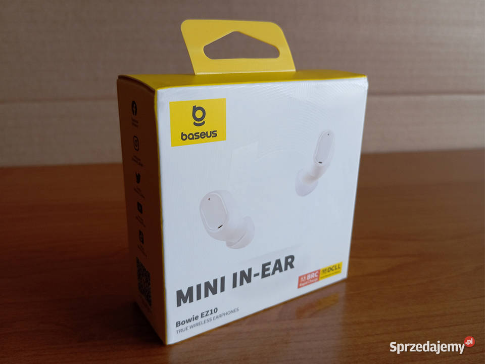 NOWY Słuchawki Bezprzewodowe Bluetooth Baseus mazowieckie Węgrów sprzedam