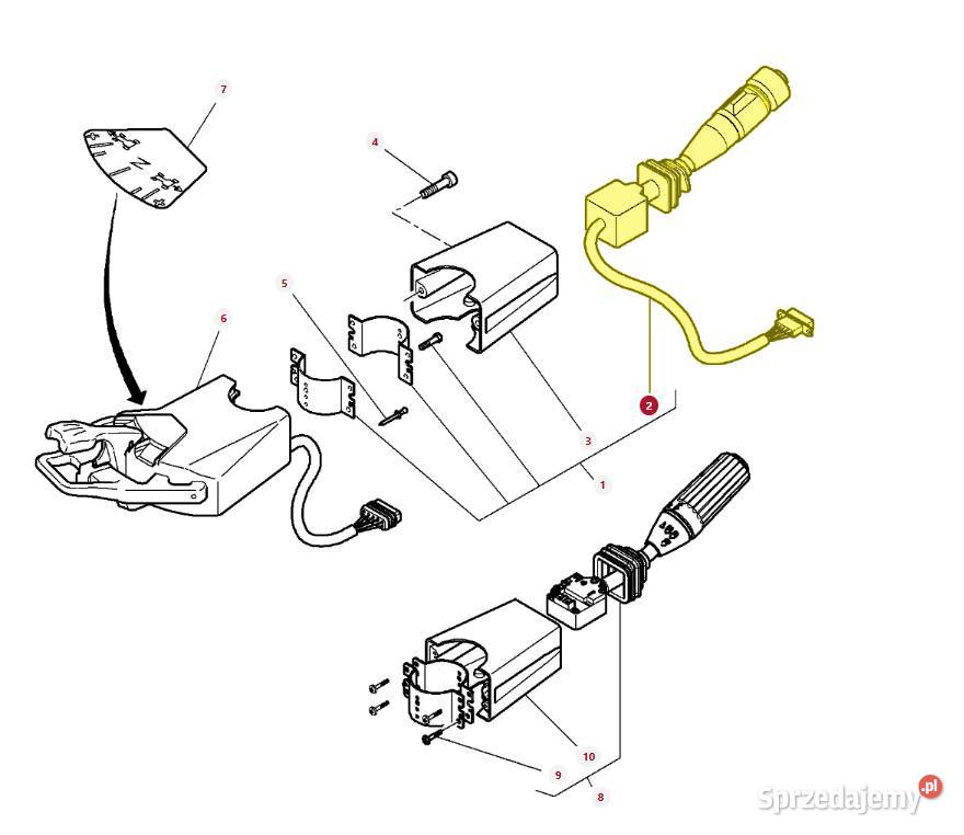 Przełącznik wielofunkcyjny Massey Ferguson Białystok