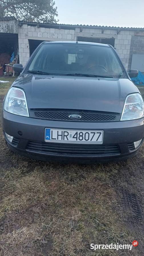Ford Fiesta szary Ślipcze