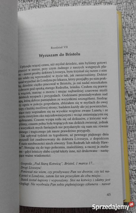 Wyspa skarbów Robert L Stevenson podlaskie