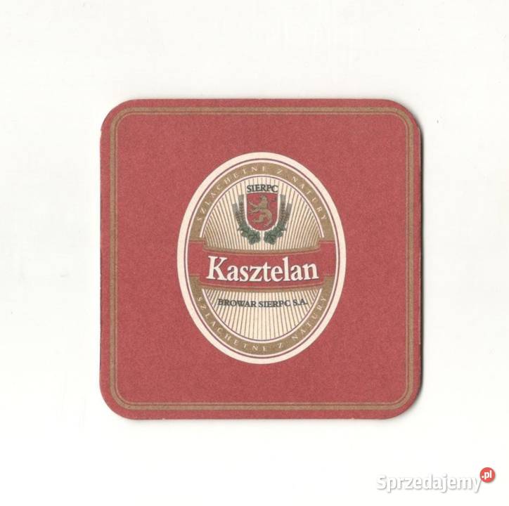 Kasztelan podstawka do piwa 3 Birofilistyka śląskie Gliwice