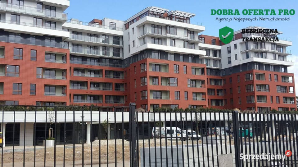 2 pokoje z balkonem na osiedlu Garnizon Gdańsk