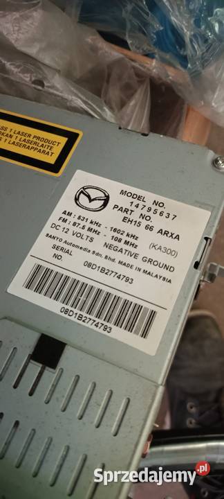 radio cd 6cd mazda cx7 cx7 0612 Gorzów Wielkopolski