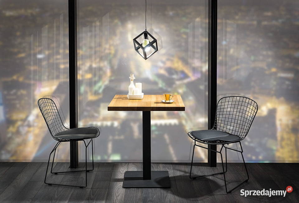 Stół Loftowy PURO II Lity Dąb Tarnów