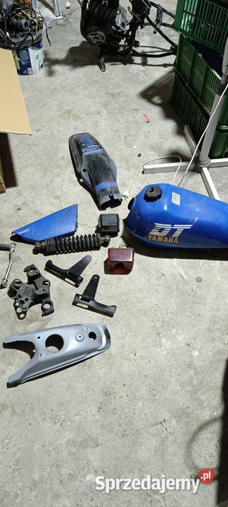 Yamaha DT 50 MX komplet części wiele nowych Lubasz