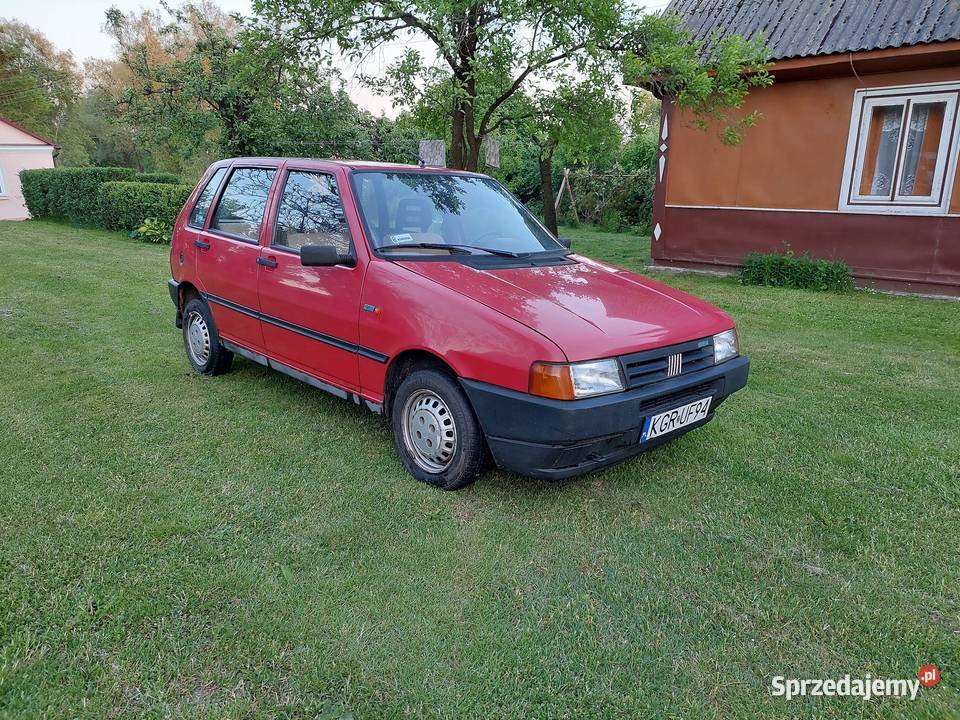 Fiat Uno 900 10 benzyna 1994 kolor Rosso Racing benzyna lubelskie
