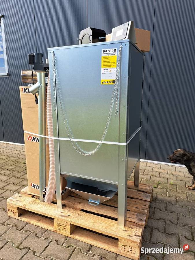 Układ spalarka do pelletu Kipi 36 kW zestaw do Kolonia Lisewo