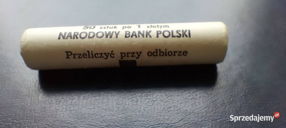 Stare monety 1 złoty Rolka Narodowy Bank Polski Lesko