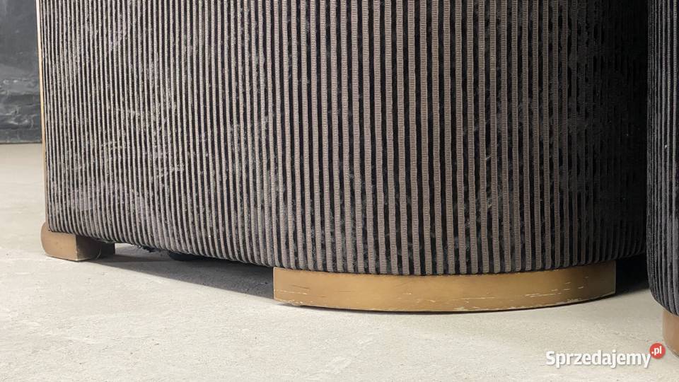 Designerskie sofy art deco 2 orzech czeczot Budno sprzedam