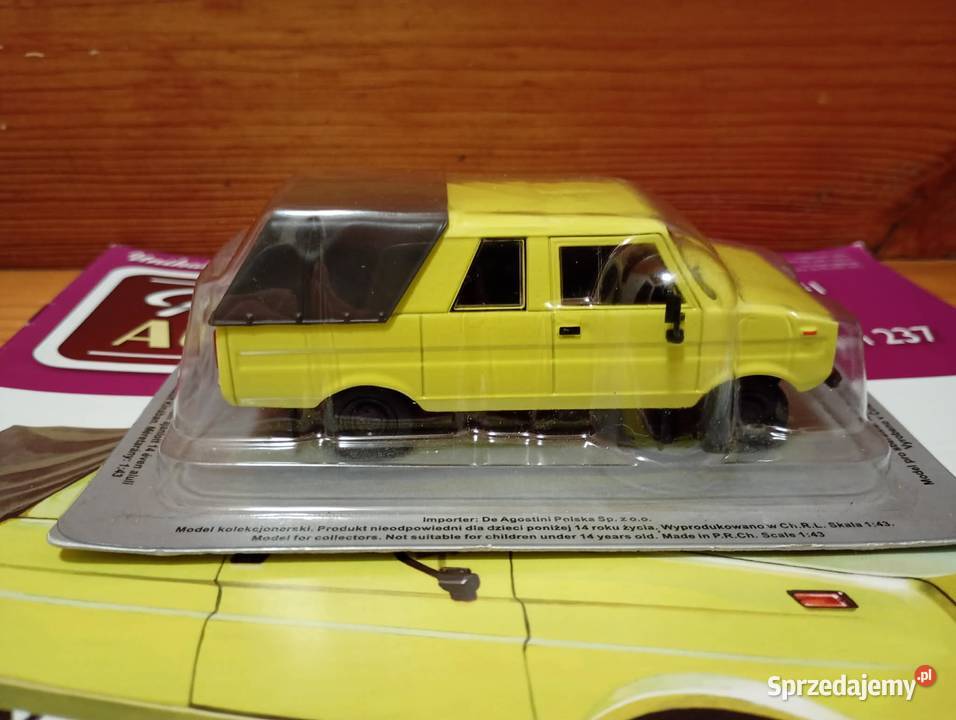TARPAN 237 deagostini kultowe auta PRL model Warszawa