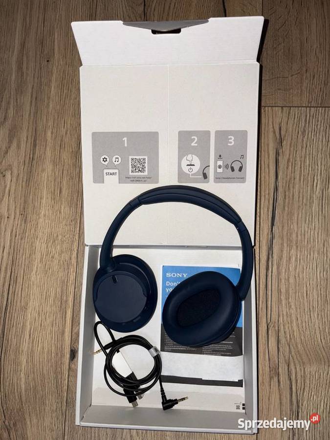 Nowe słuchawki sony WHCH720N pomorskie