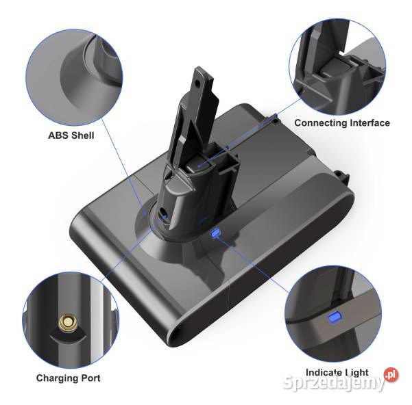 Akumulator do Dyson V7 SV11 HH11 bateria 6000mAh Białystok