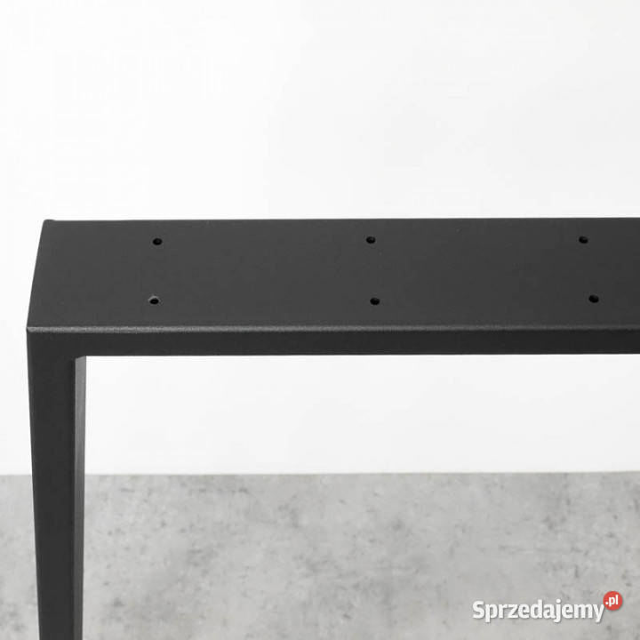 Noga do stołu metalowa URIS BASIC 75x72 CZARNA 72cm Chmielnik