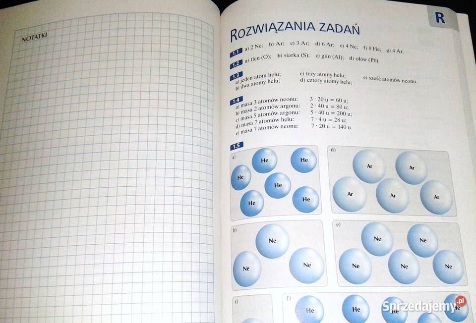Zbiór zadań z chemii Gimnazjum 13 Maria A Bigos sprzedam