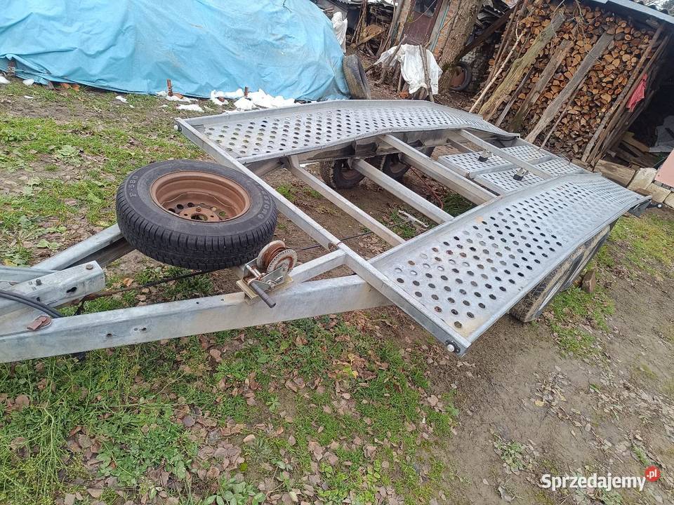 Laweta przyczepa DMC 2T garbatka REMORK Nowy Żmigród