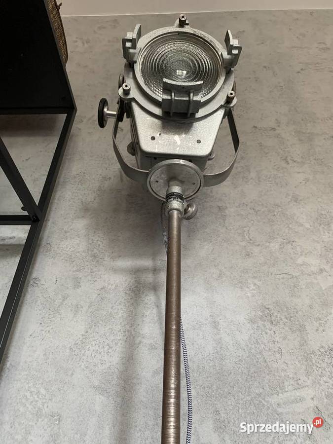 Stara lampa teatralna 1963r PRL Vintage Poznań