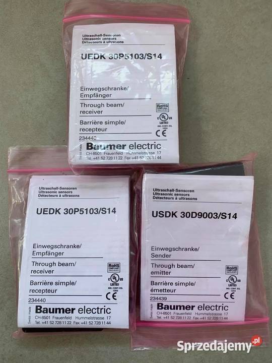 BAUMER ELECTRIC UEDK 30P5103S14 mazowieckie