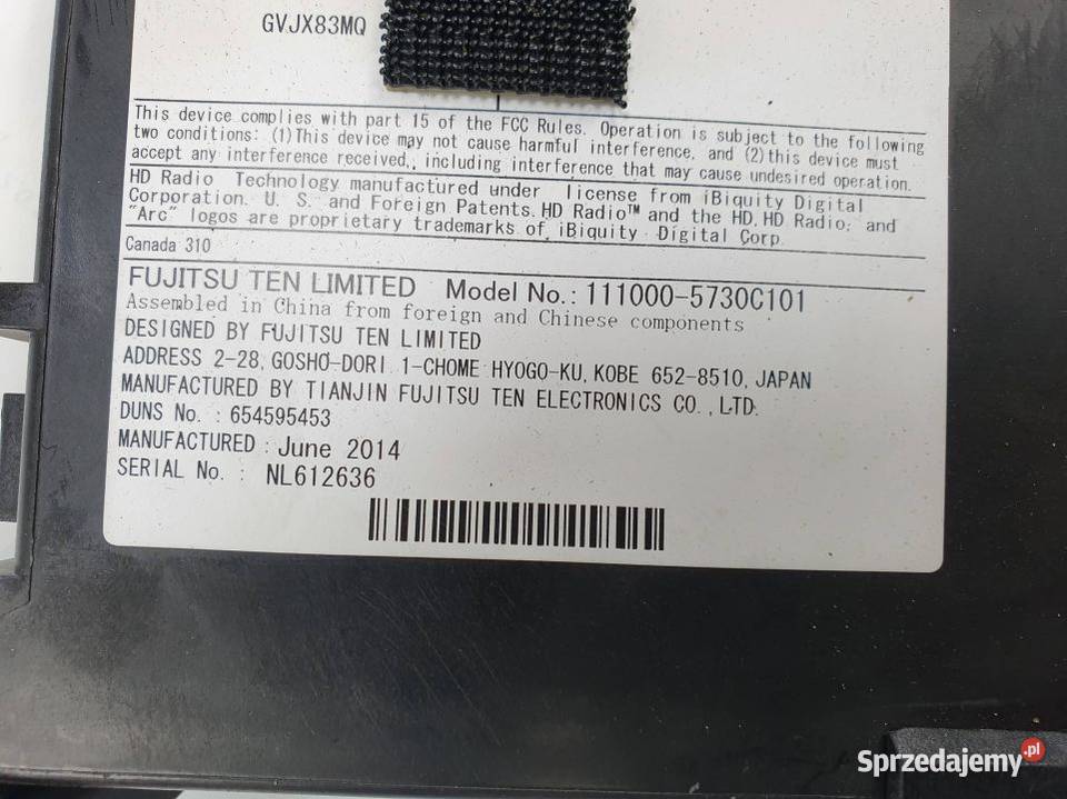 MODUŁ CADILLAC CTS 13596606 Lipno sprzedam