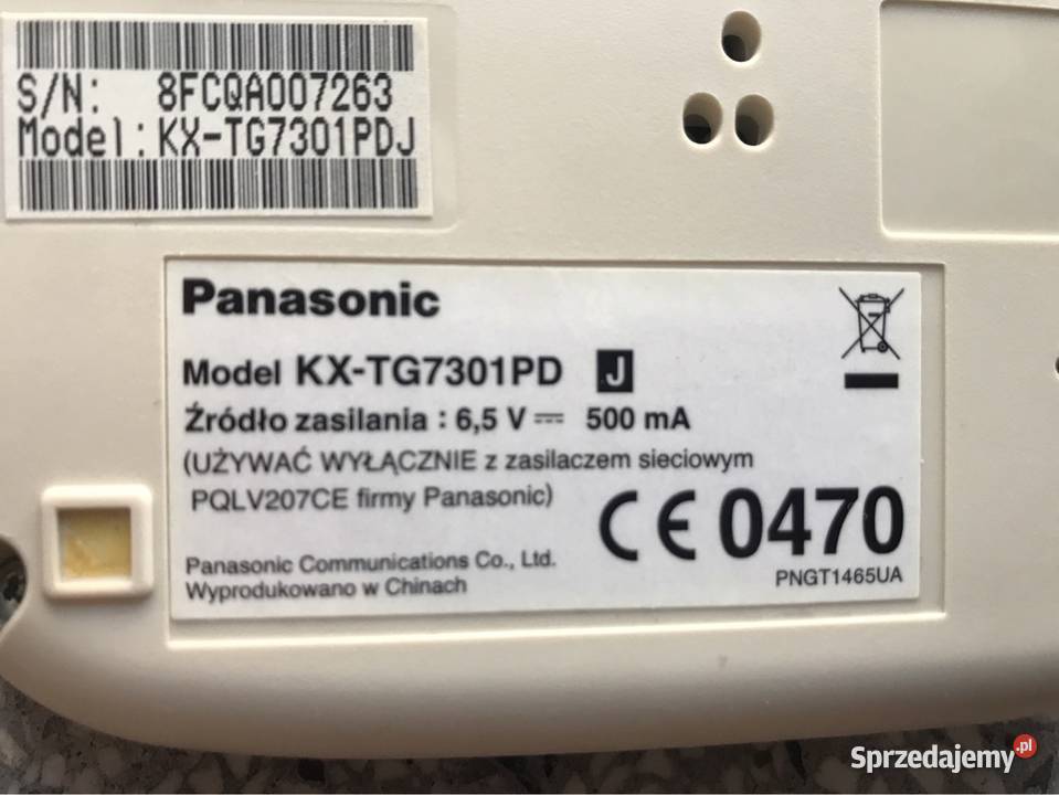 Telefon bezprzewodowy do sieci stacjonarnej ze Warszawa sprzedam