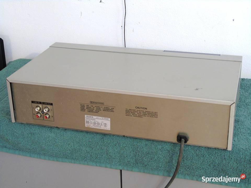 Japoński magnetofon Sony TCFX20 ładny DOSTAWA Jasło sprzedam