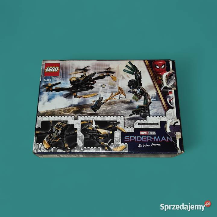 Lego Pudełko i Instrukcja 76195 Spider Mans Klocki Warszawa