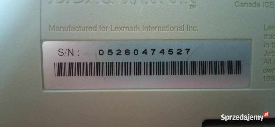 Drukarka Lexmark 11 dolnośląskie Wrocław