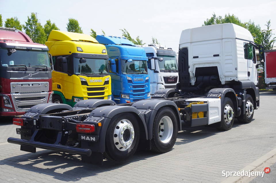 MAN TGS 35420 8x2 Rama 64 m 3 osie skrętne230841 kupiony w salonie Kraków sprzedam